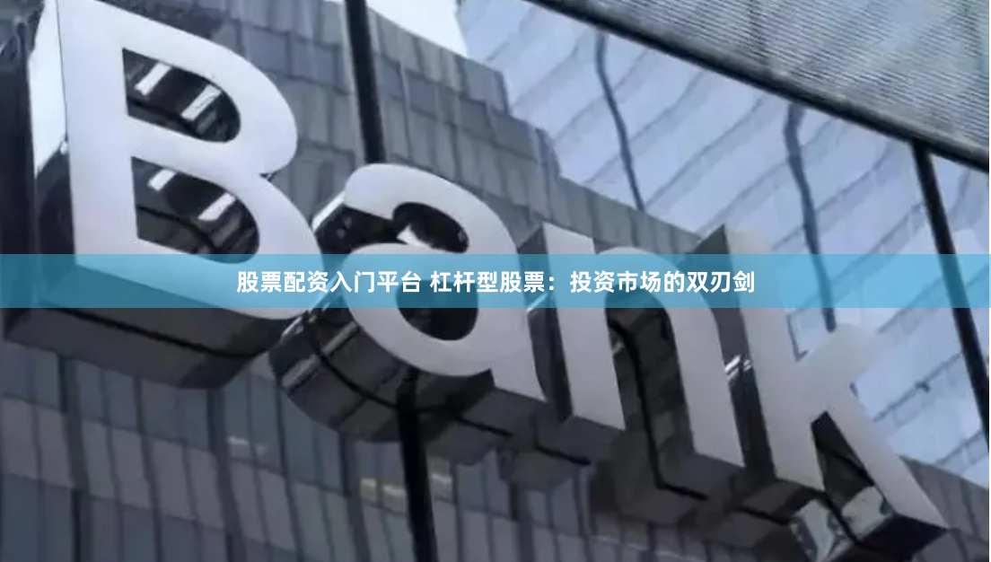股票配资入门平台 杠杆型股票：投资市场的双刃剑